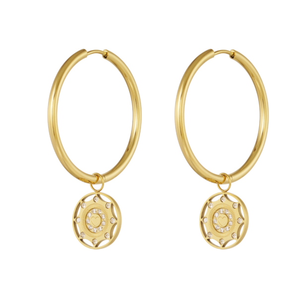 Big coin hoops
