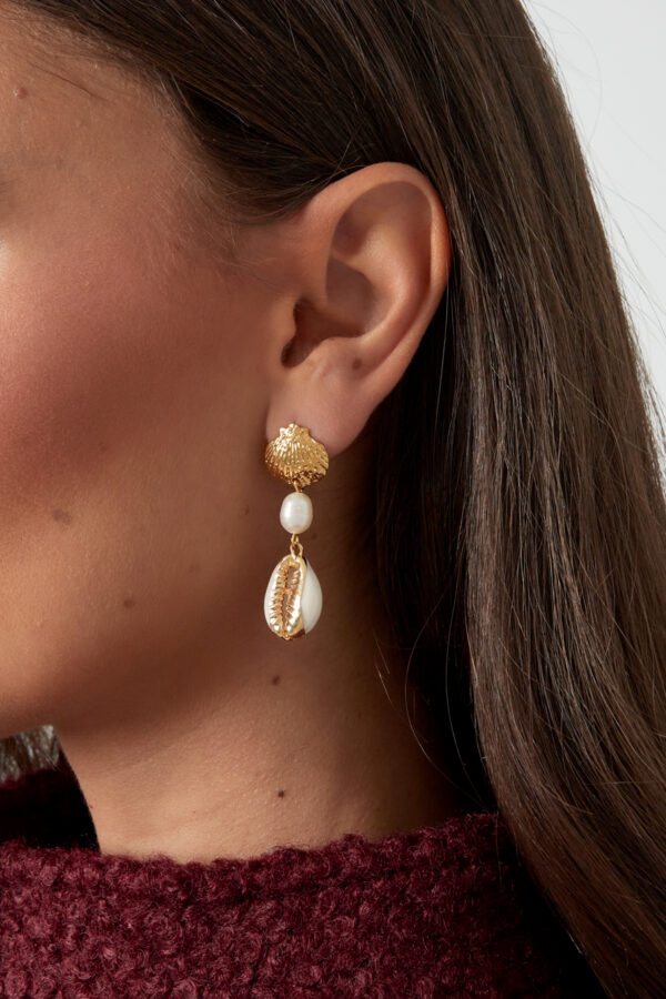 Earrings shell summer - Afbeelding 2