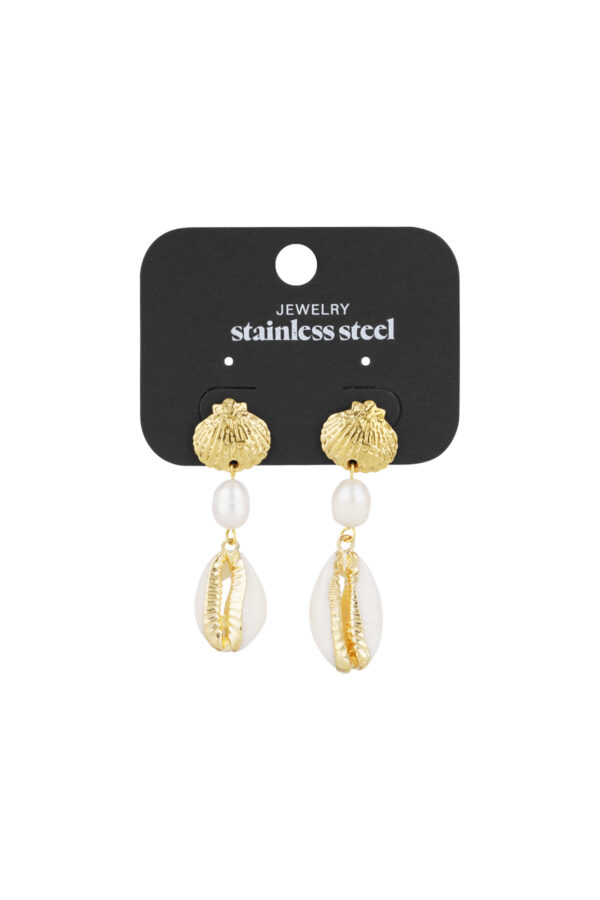 Earrings shell summer - Afbeelding 4